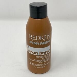 Redken For Men Cold Brew Anti Grit Extra Cleaning Shampoo Travel Size 1.7 oz